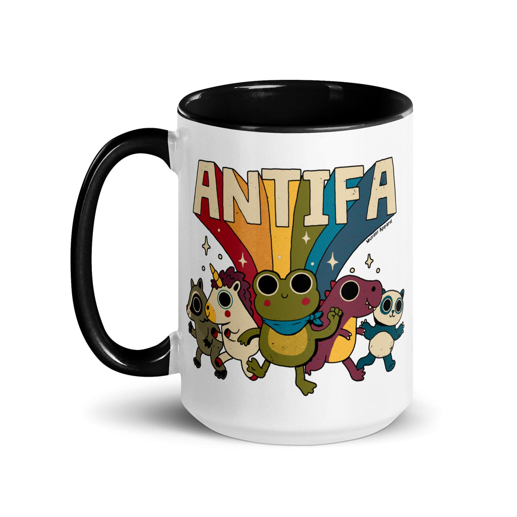Murder Apparel ANTIFA Rainbow Mug