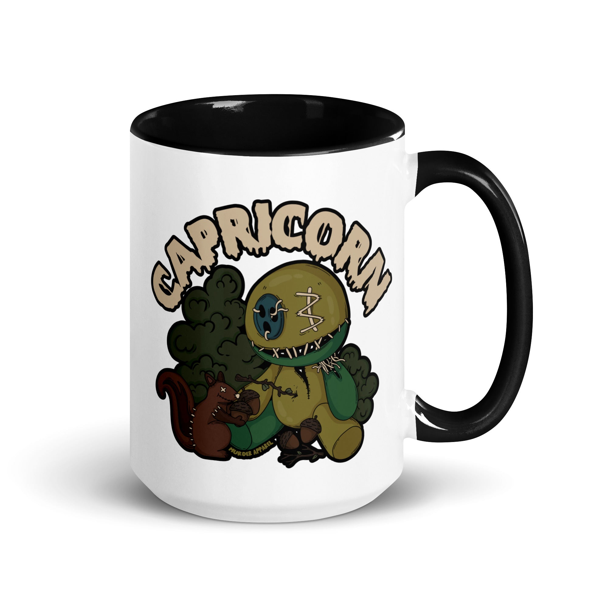 Murder Apparel Capricorn Voodoo Doll Astrology Mug