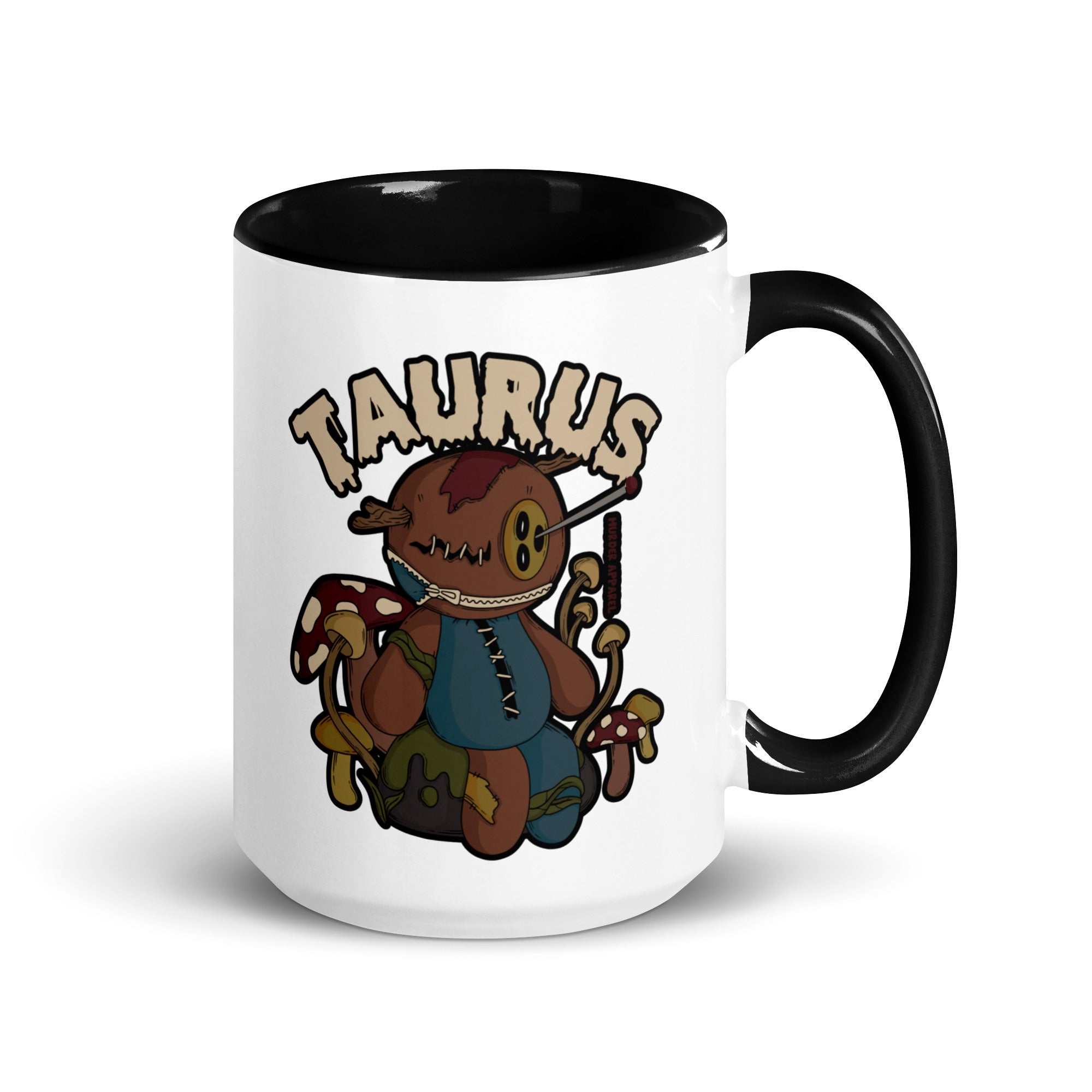 Murder Apparel Taurus Voodoo Doll Astrology Mug