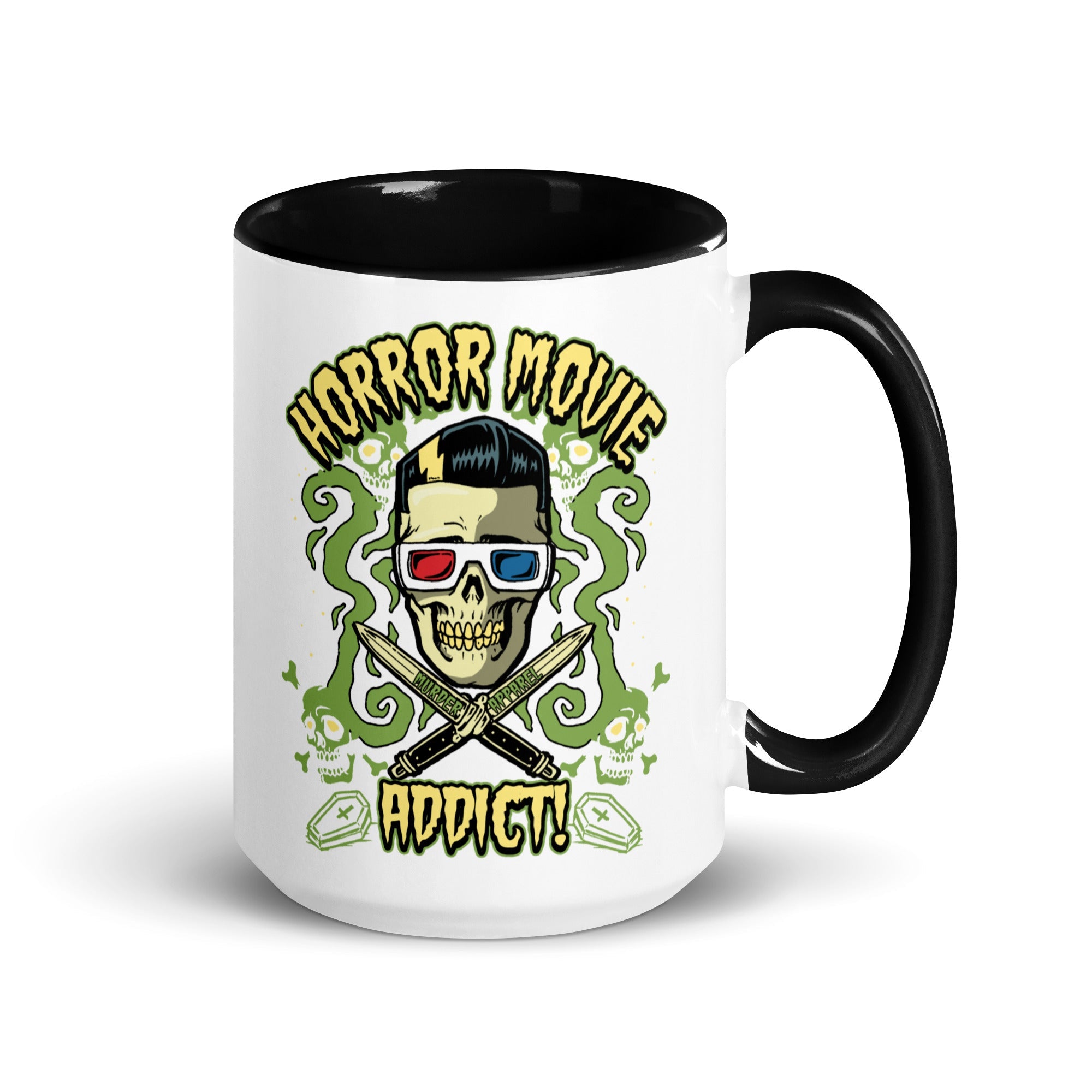 Murder Apparel Horror Movie Addict Mug
