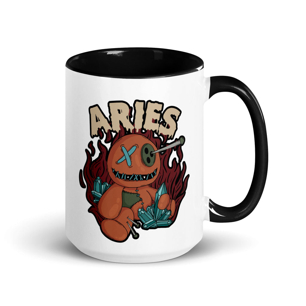 Murder Apparel Aries Voodoo Doll Astrology Mug