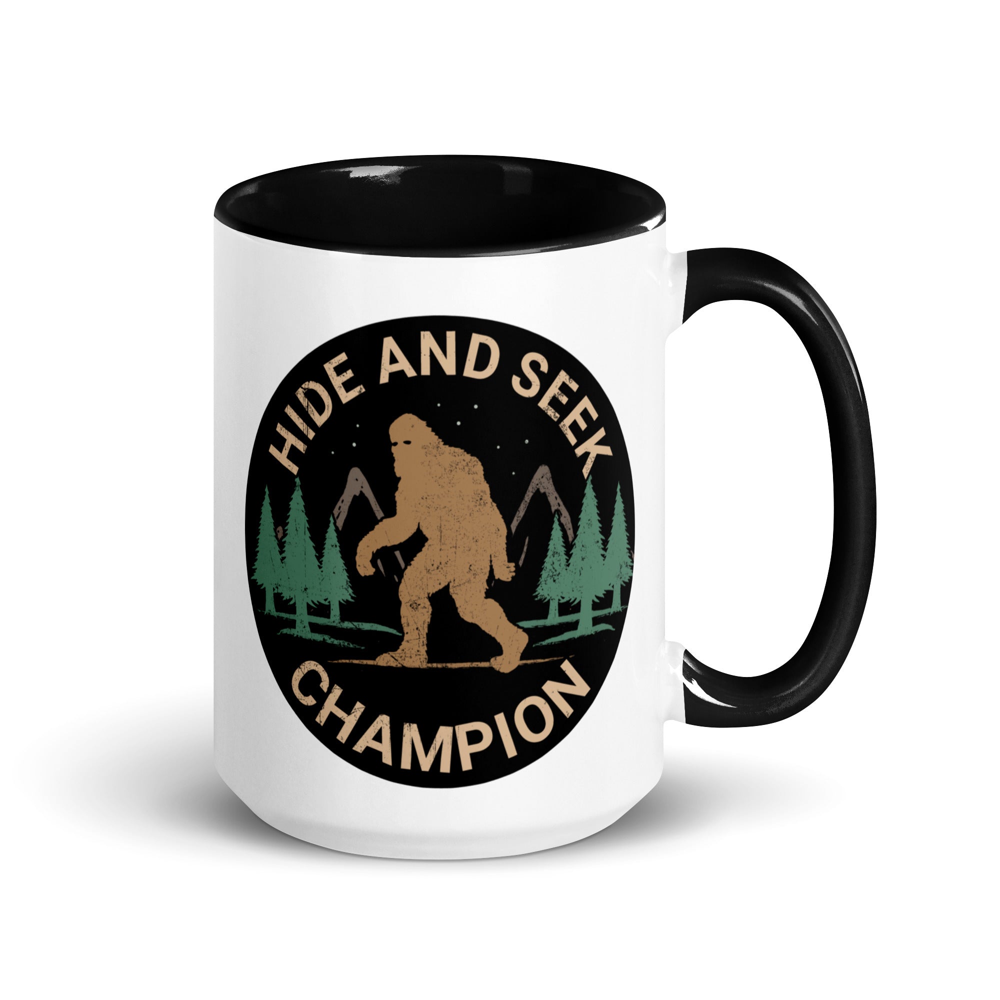 Murder Apparel Bigfoot Hide & Seek Champion Mug