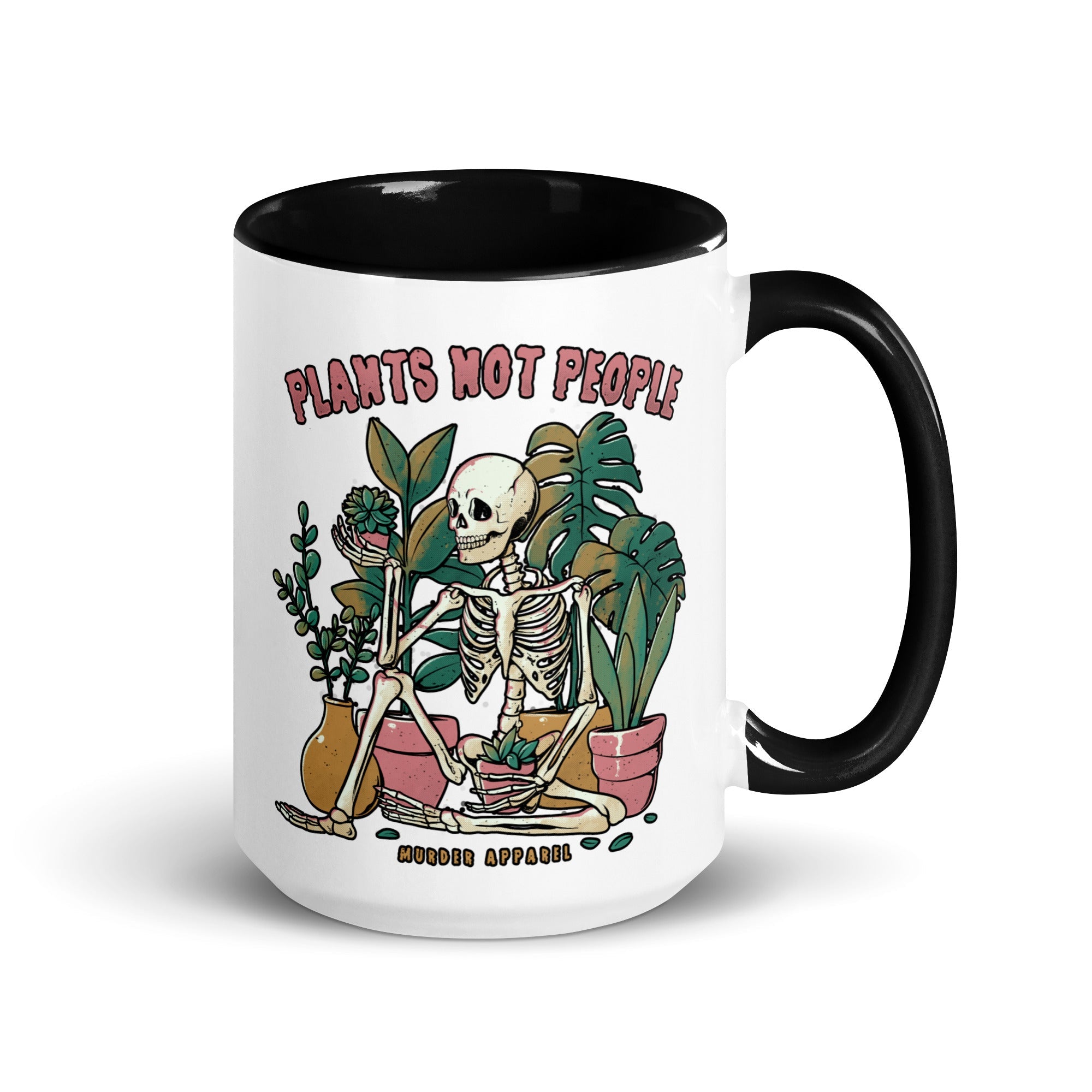 Murder Apparel Plants Not People Mug
