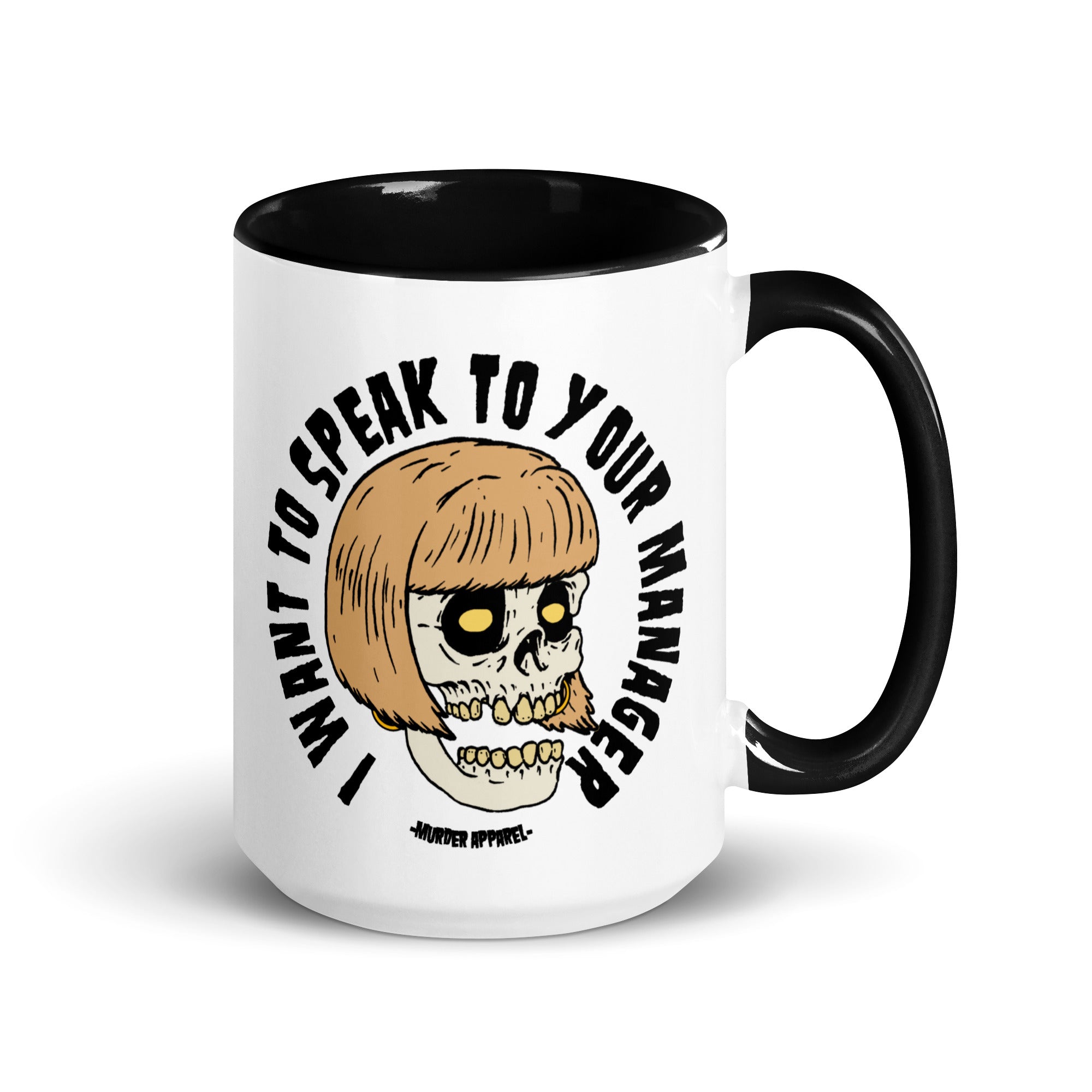 Murder Apparel Karen Skull Mug