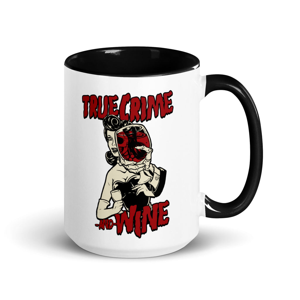 Murder Apparel True Crime And Wine Mug