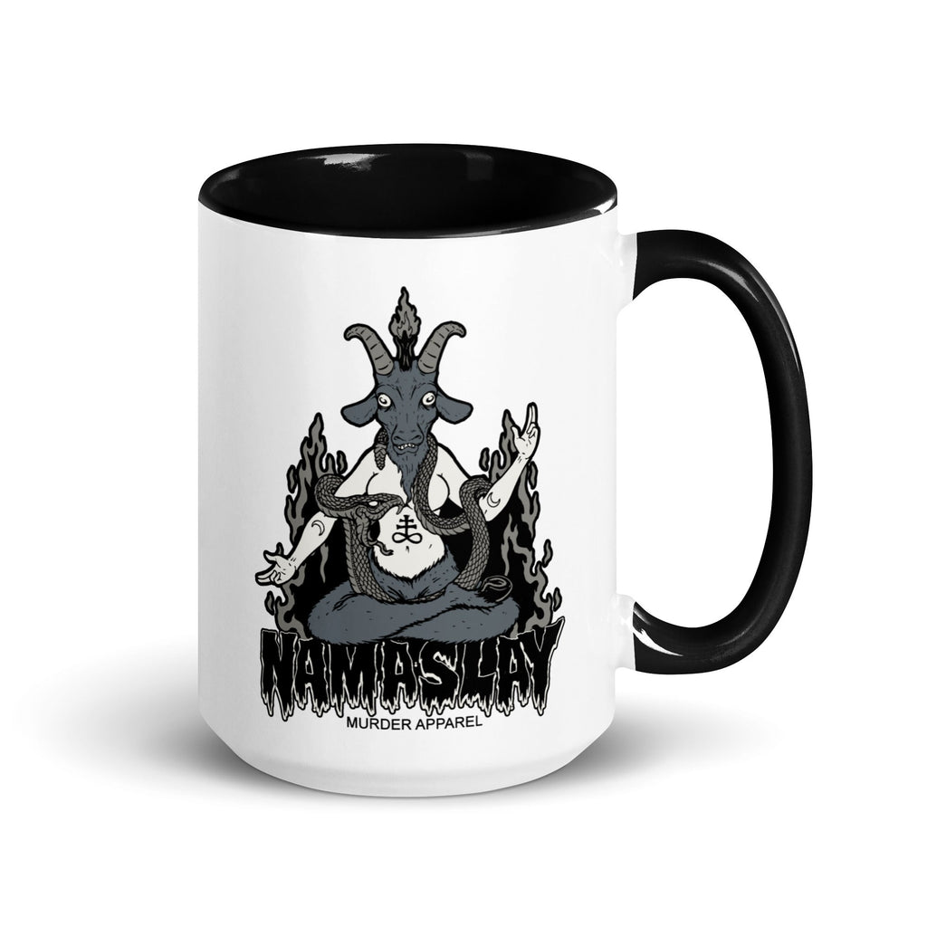 Murder Apparel Baphomet Namaslay Yogi Mug