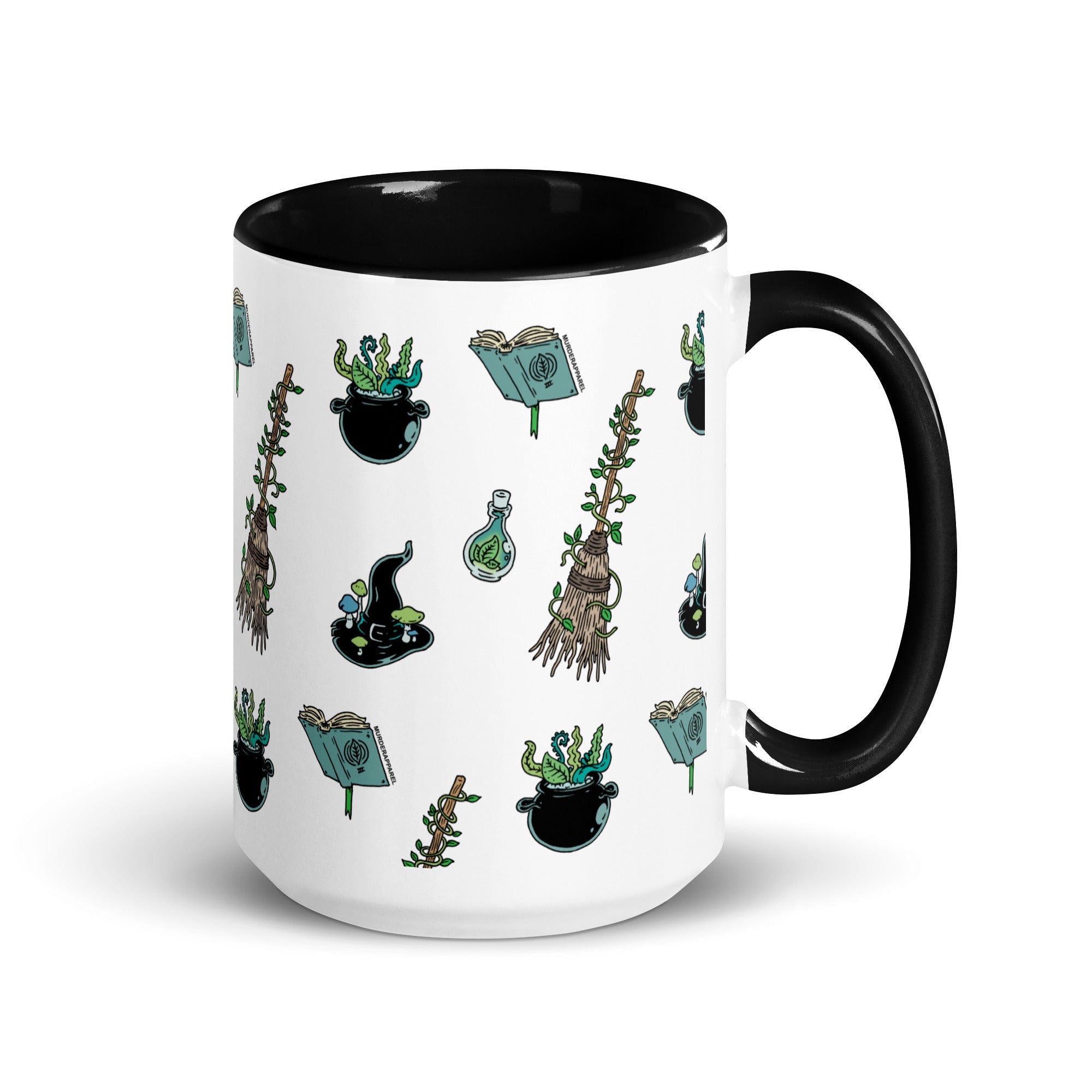 Murder Apparel Green Witch Mug