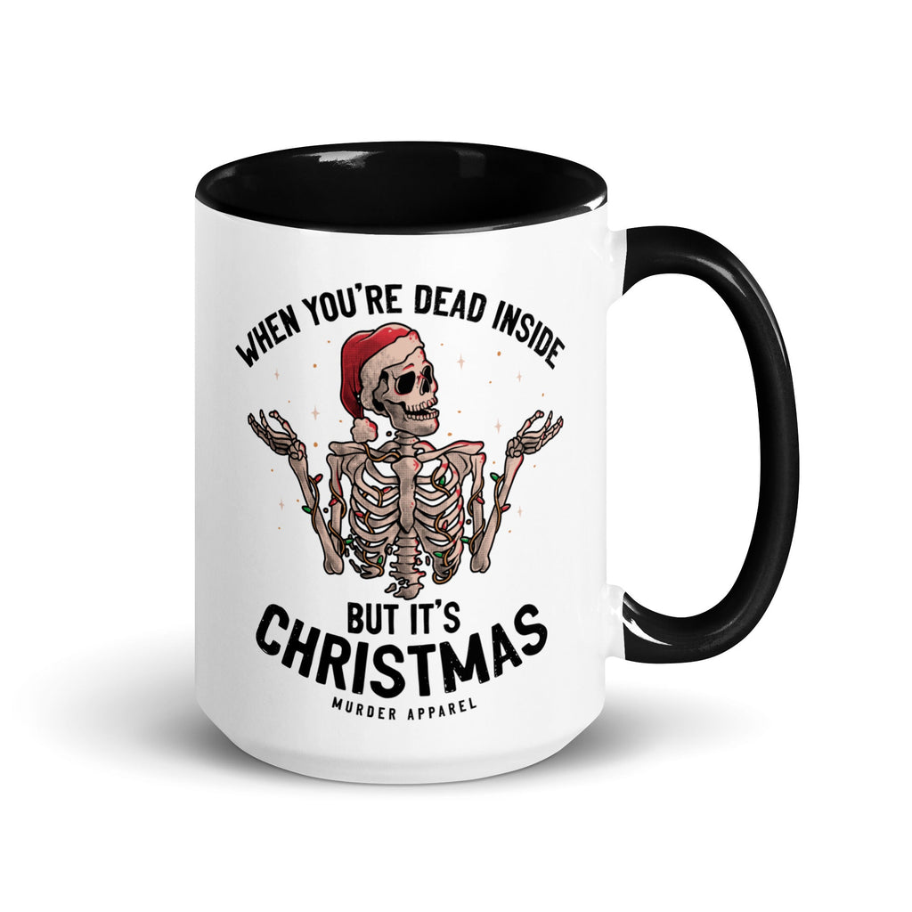 Murder Apparel Dead Inside Christmas Mug