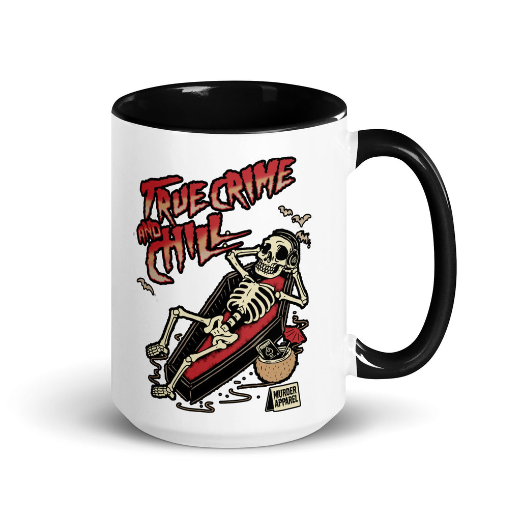 Murder Apparel True Crime And Chill Mug