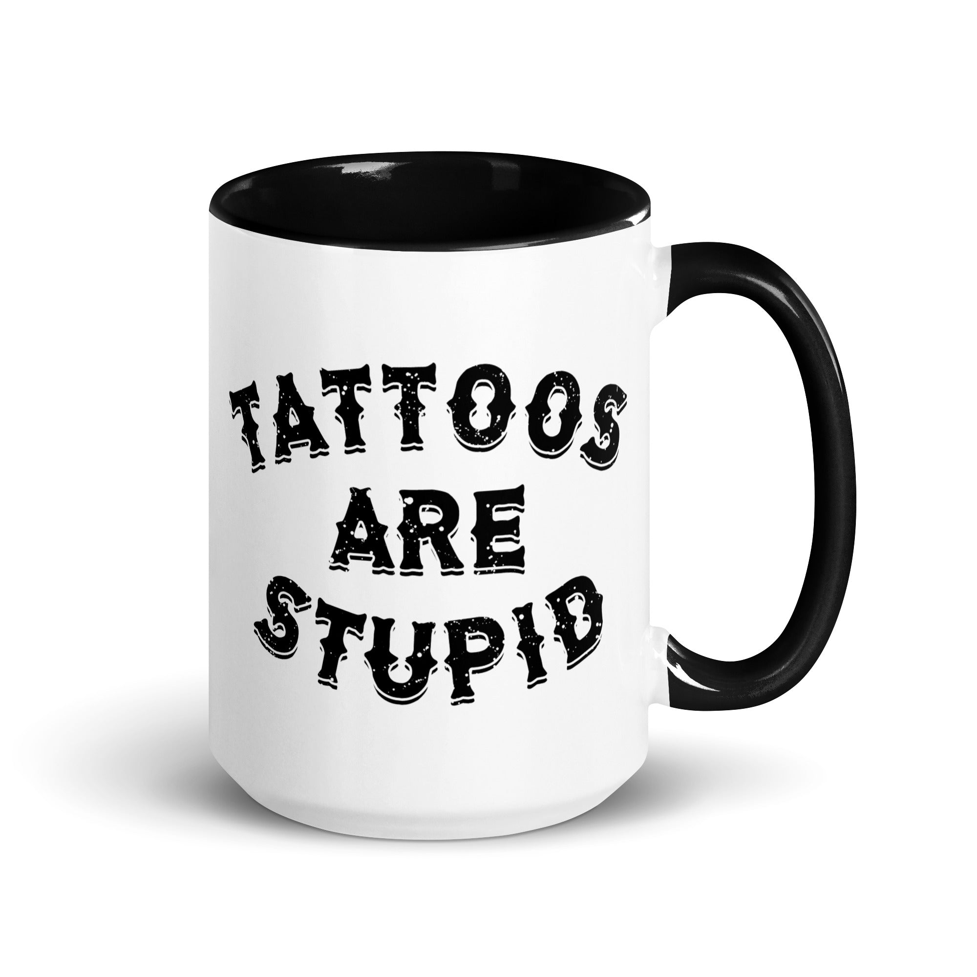 Murder Apparel Tattoos Are Stupid Mug