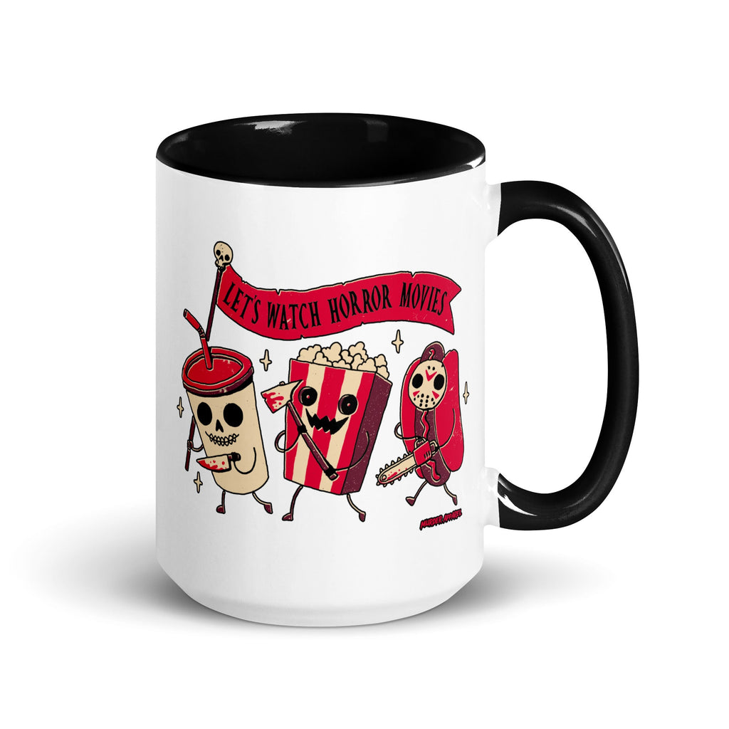 Murder Apparel Let's Watch Horror Movies Mug