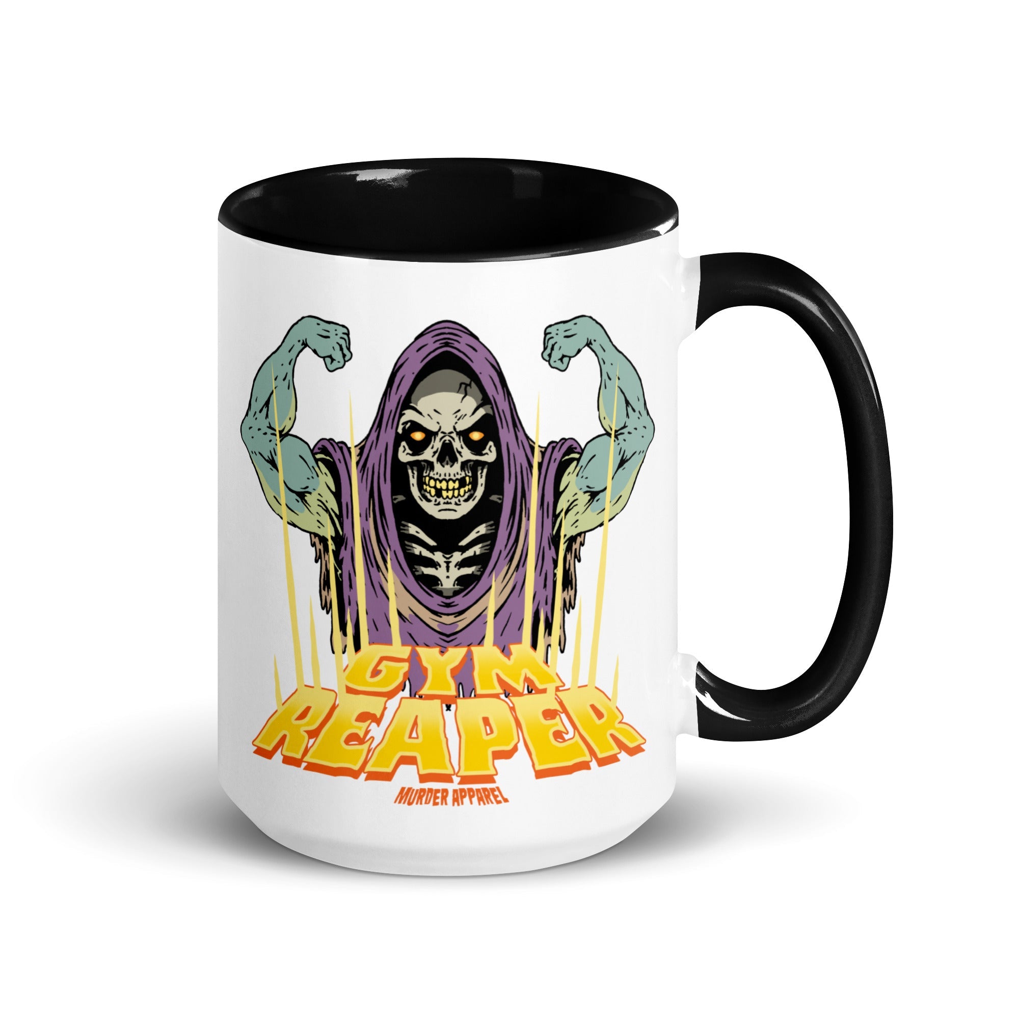 Murder Apparel Gym Reaper Mug