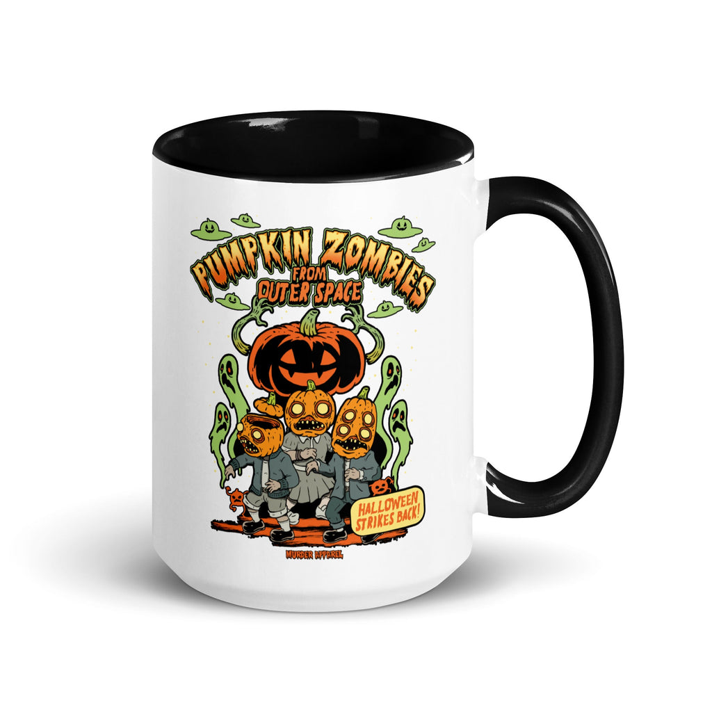 Murder Apparel Pumpkin Space Zombies Mug