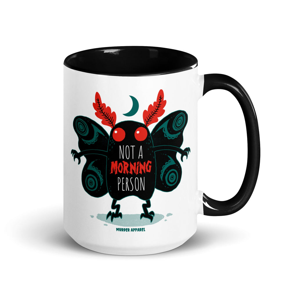 Murder Apparel Mothman Not a Morning Person Mug