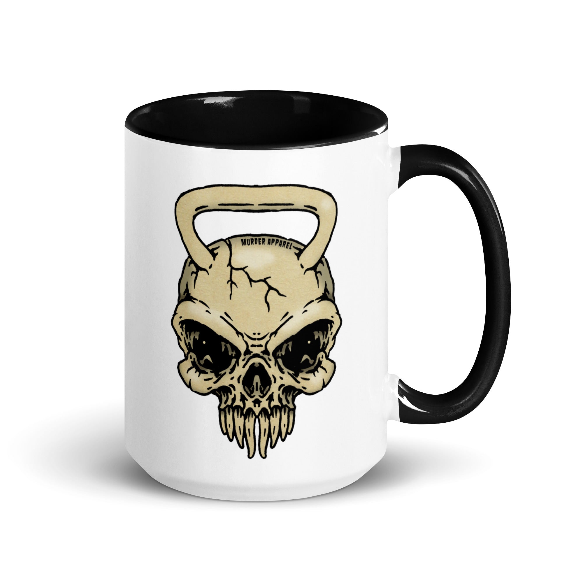 Murder Apparel Kettlebell Skull Mug