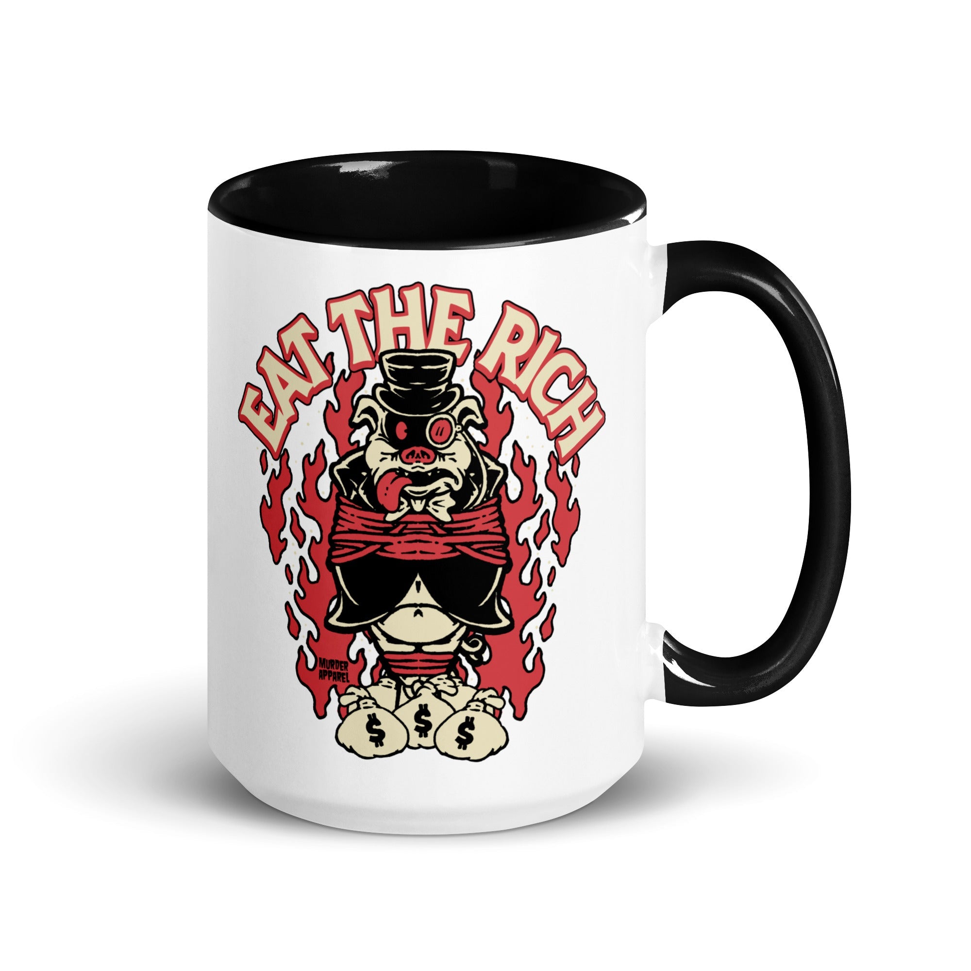 Murder Apparel Eat The Rich Mug