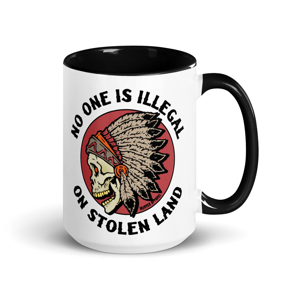Murder Apparel No One Is Illegal Mug