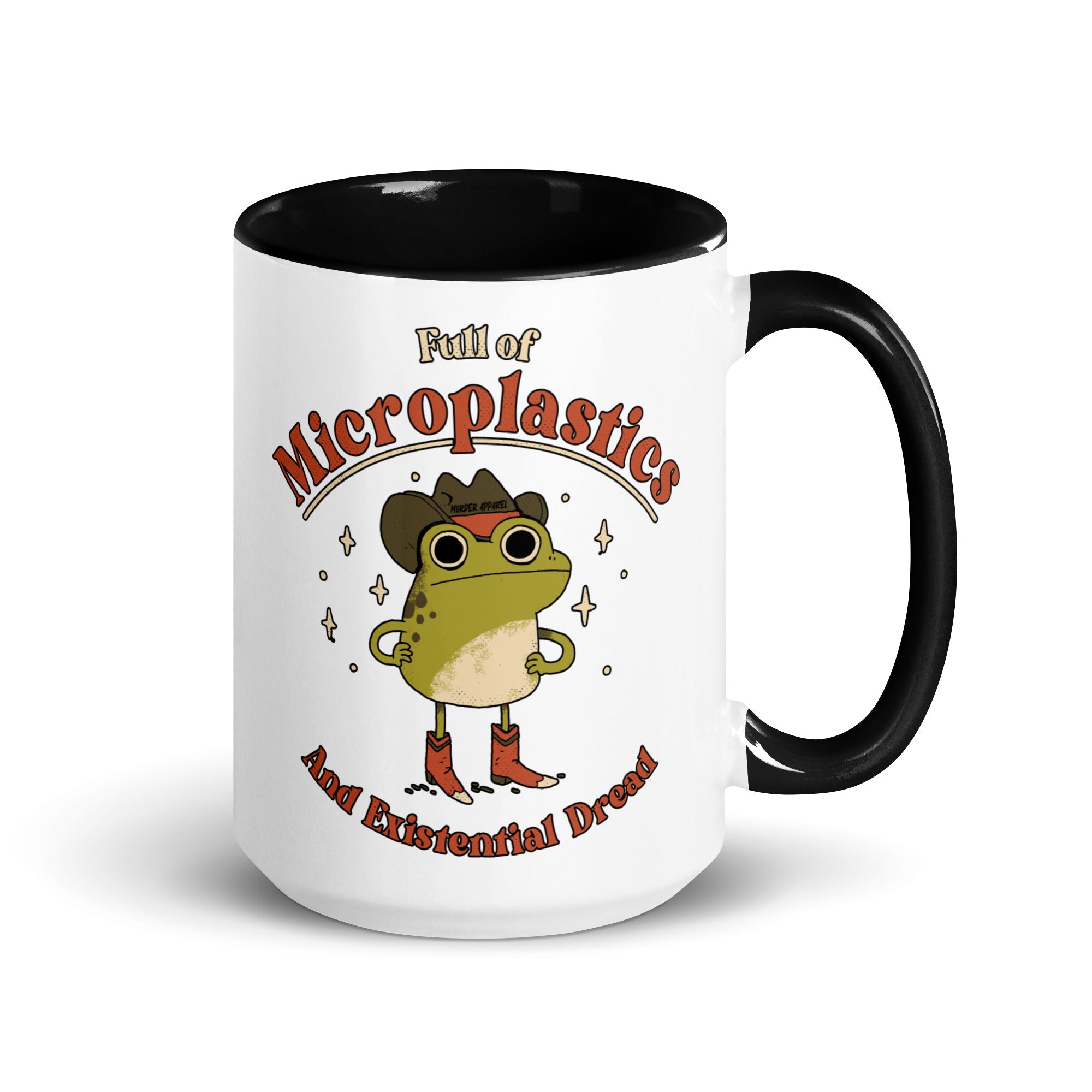 Murder Apparel Microplastics & Existential Dread Mug