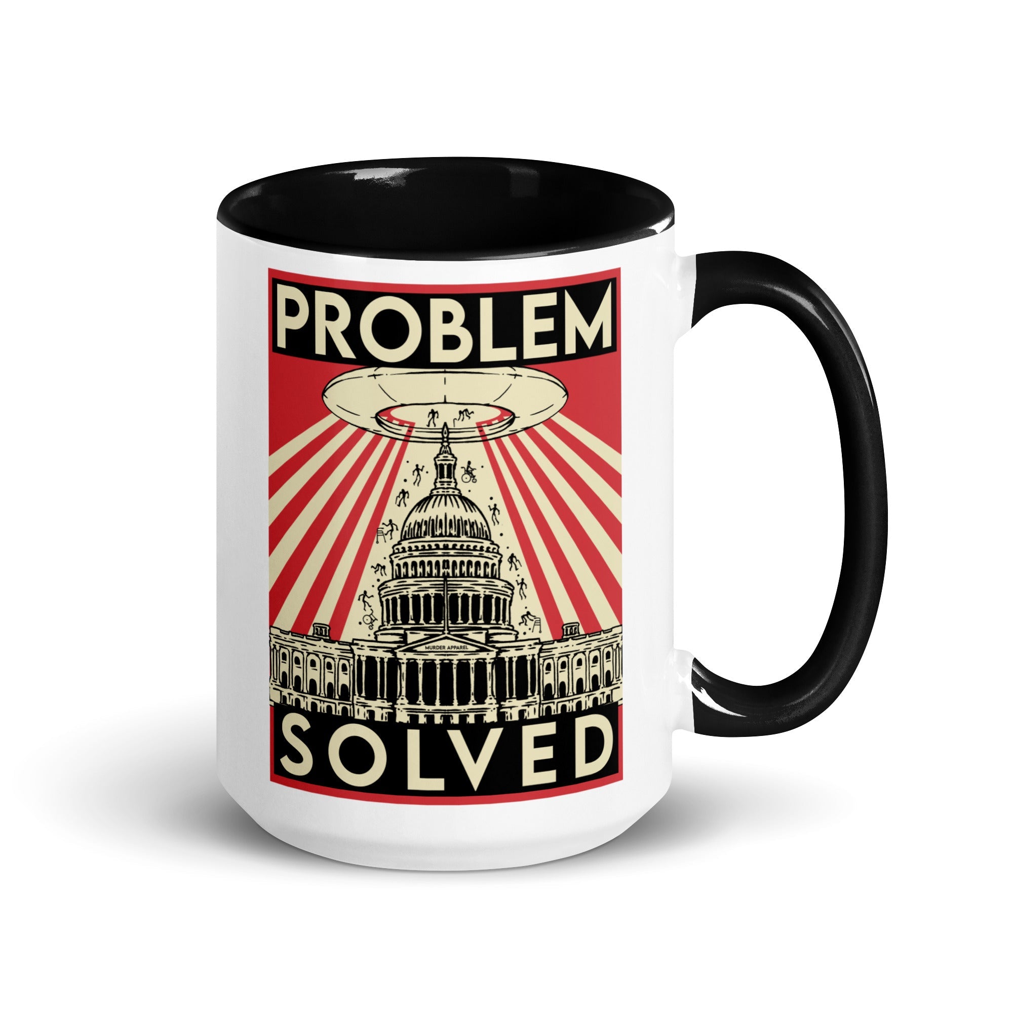 Murder Apparel Problem Solved Mug