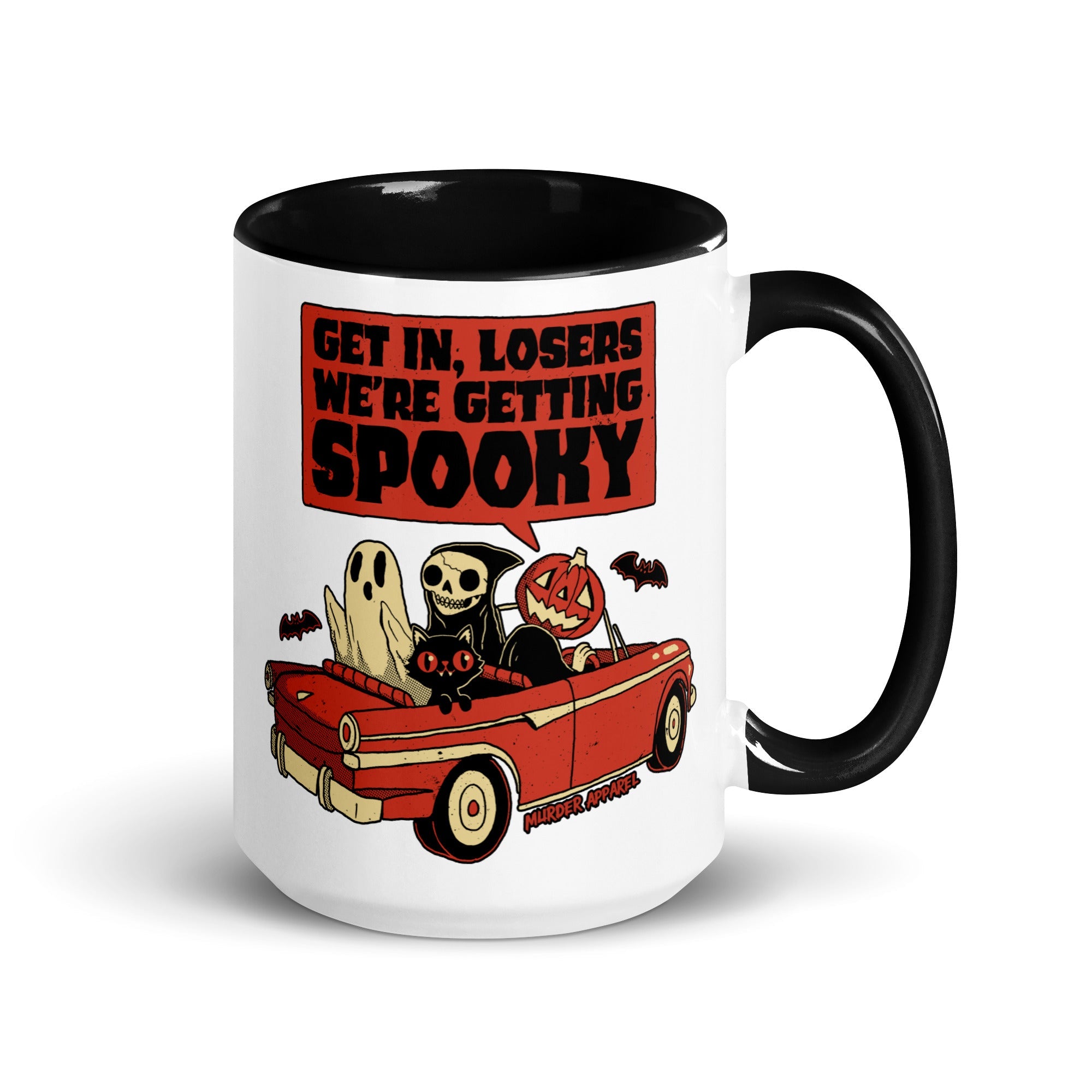 Murder Apparel We're Getting Spooky Mug