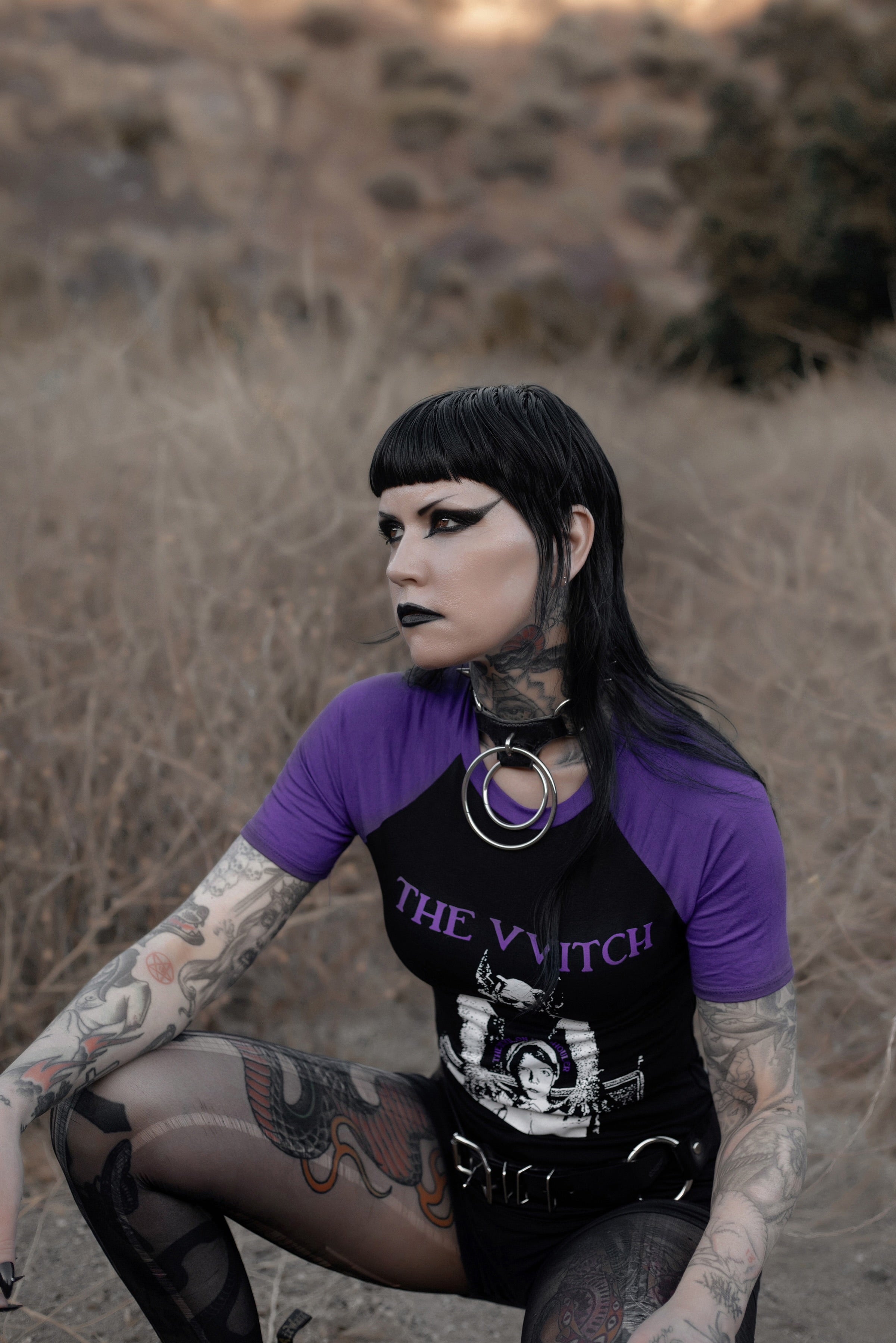 Vera's Eyecandy The Witch Movie Short Sleeve Baseball Tee