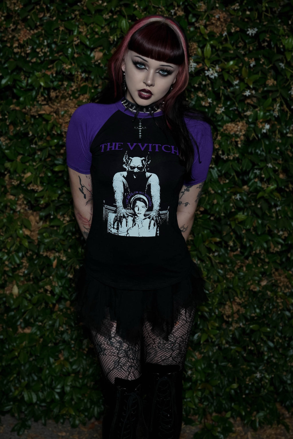 Vera's Eyecandy The Witch Movie Short Sleeve Baseball Tee