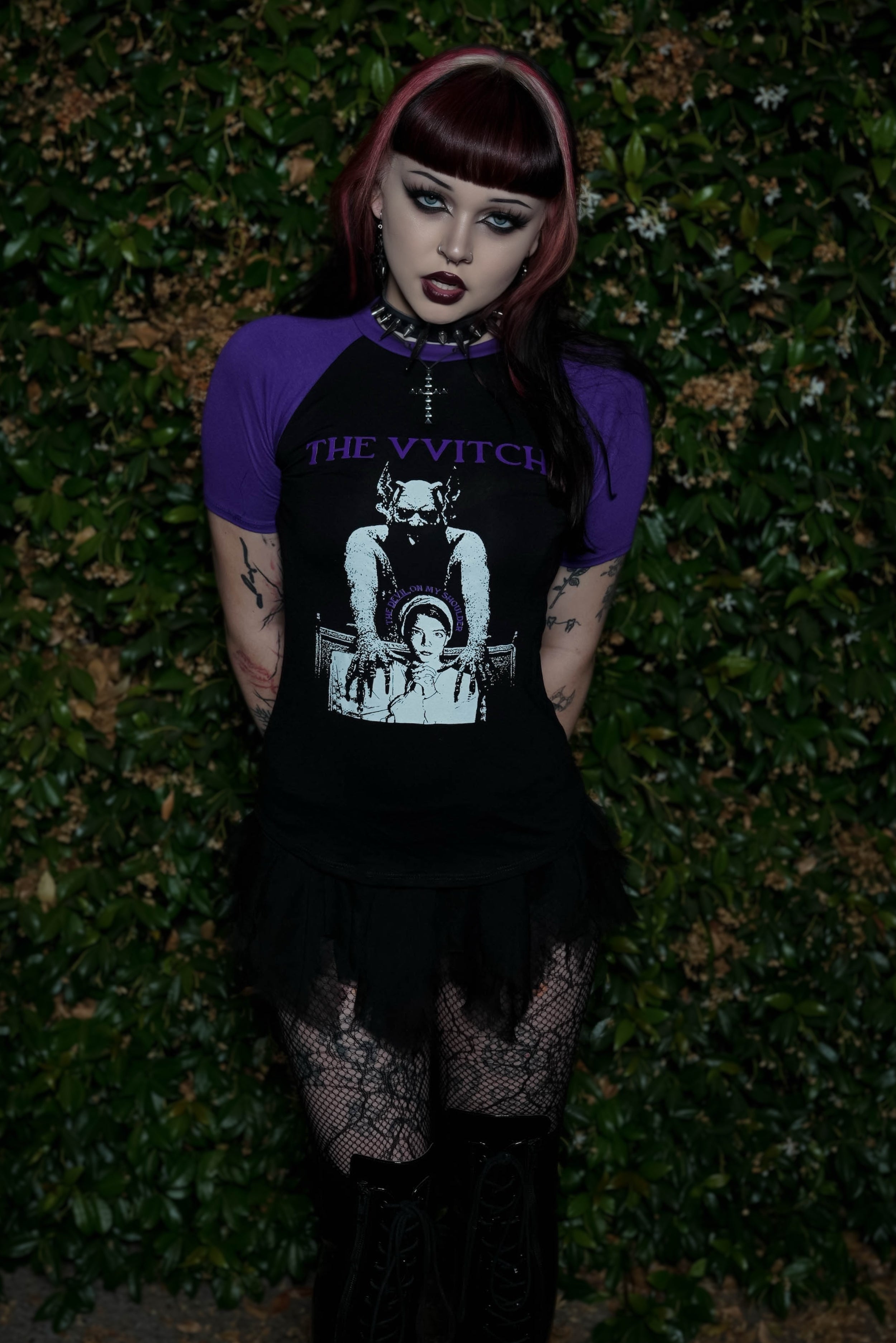 Vera's Eyecandy The Witch Movie Short Sleeve Baseball Tee