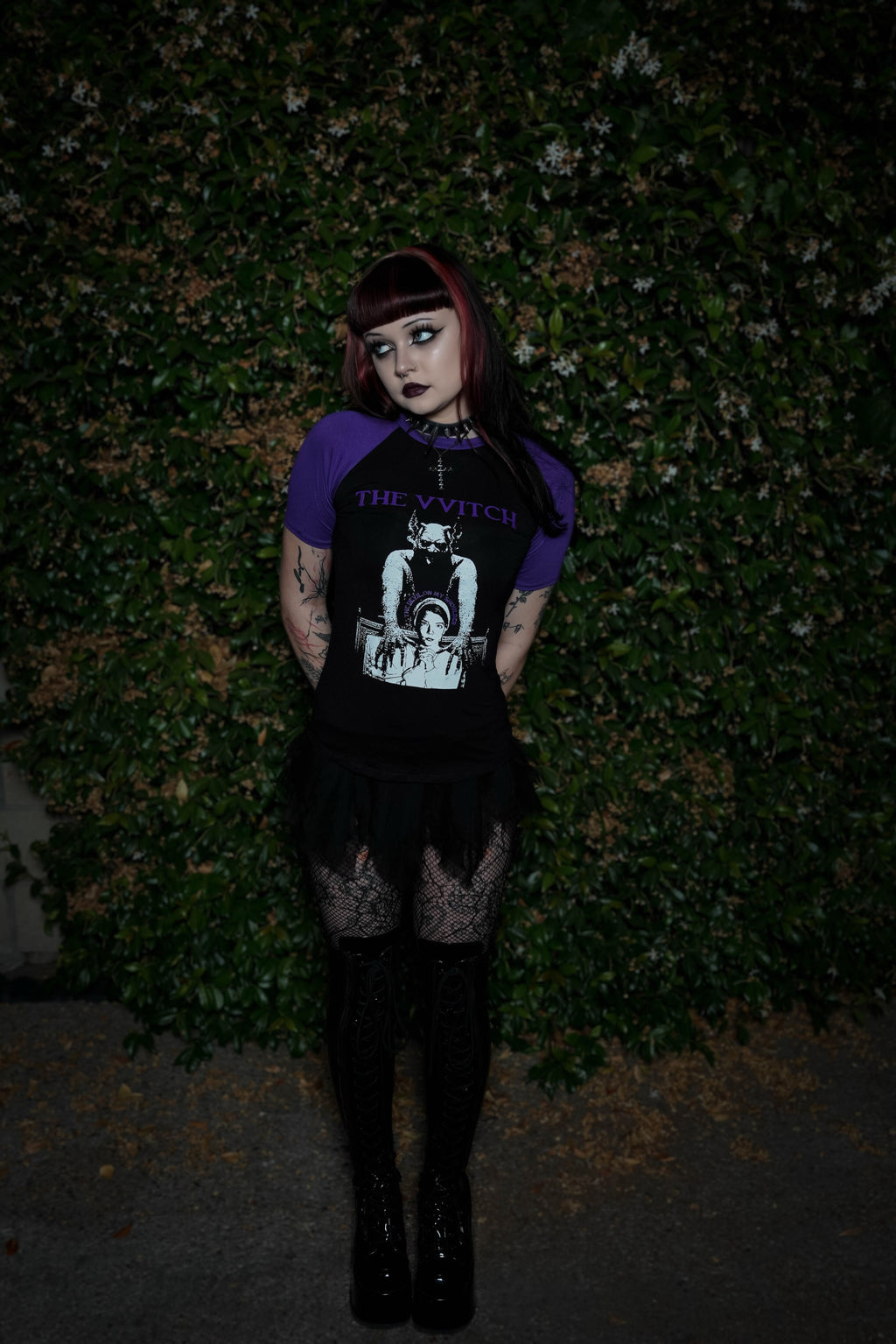 Vera's Eyecandy The Witch Movie Short Sleeve Baseball Tee