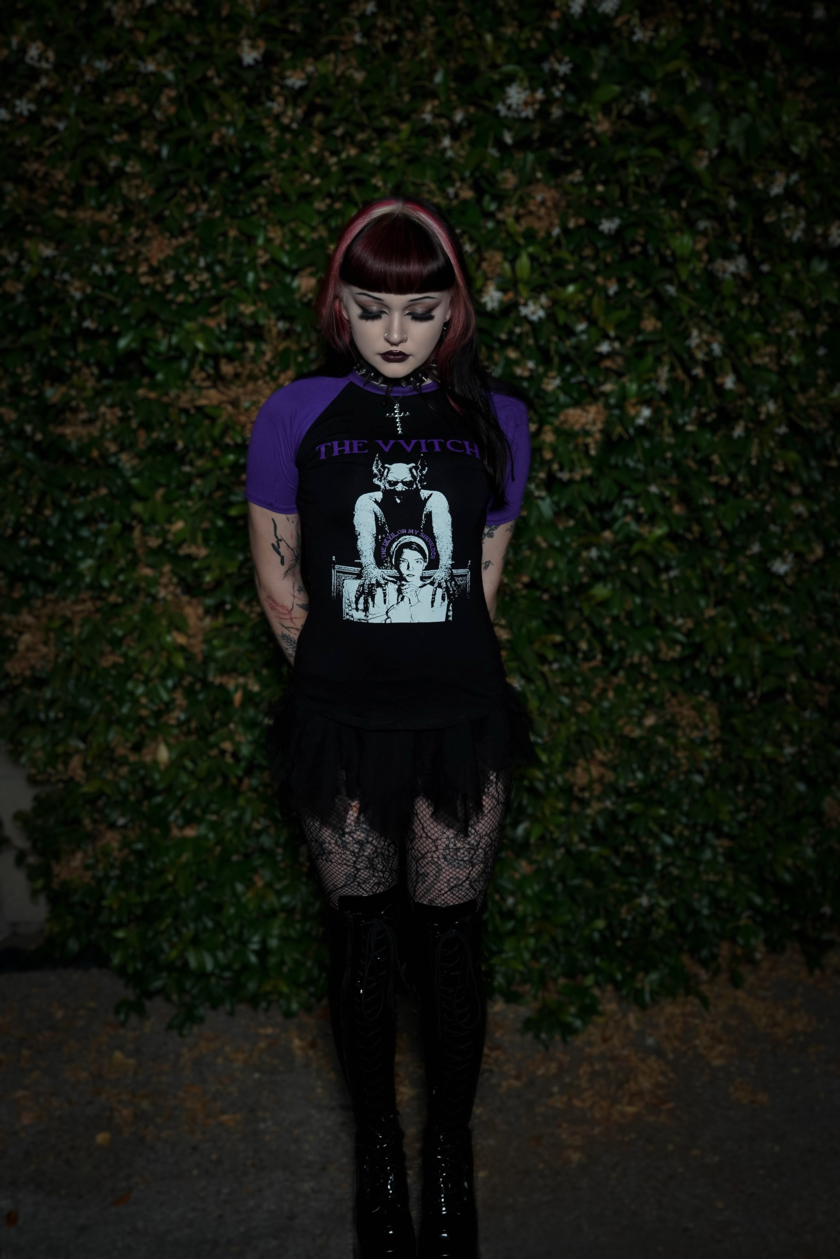 Vera's Eyecandy The Witch Movie Short Sleeve Baseball Tee