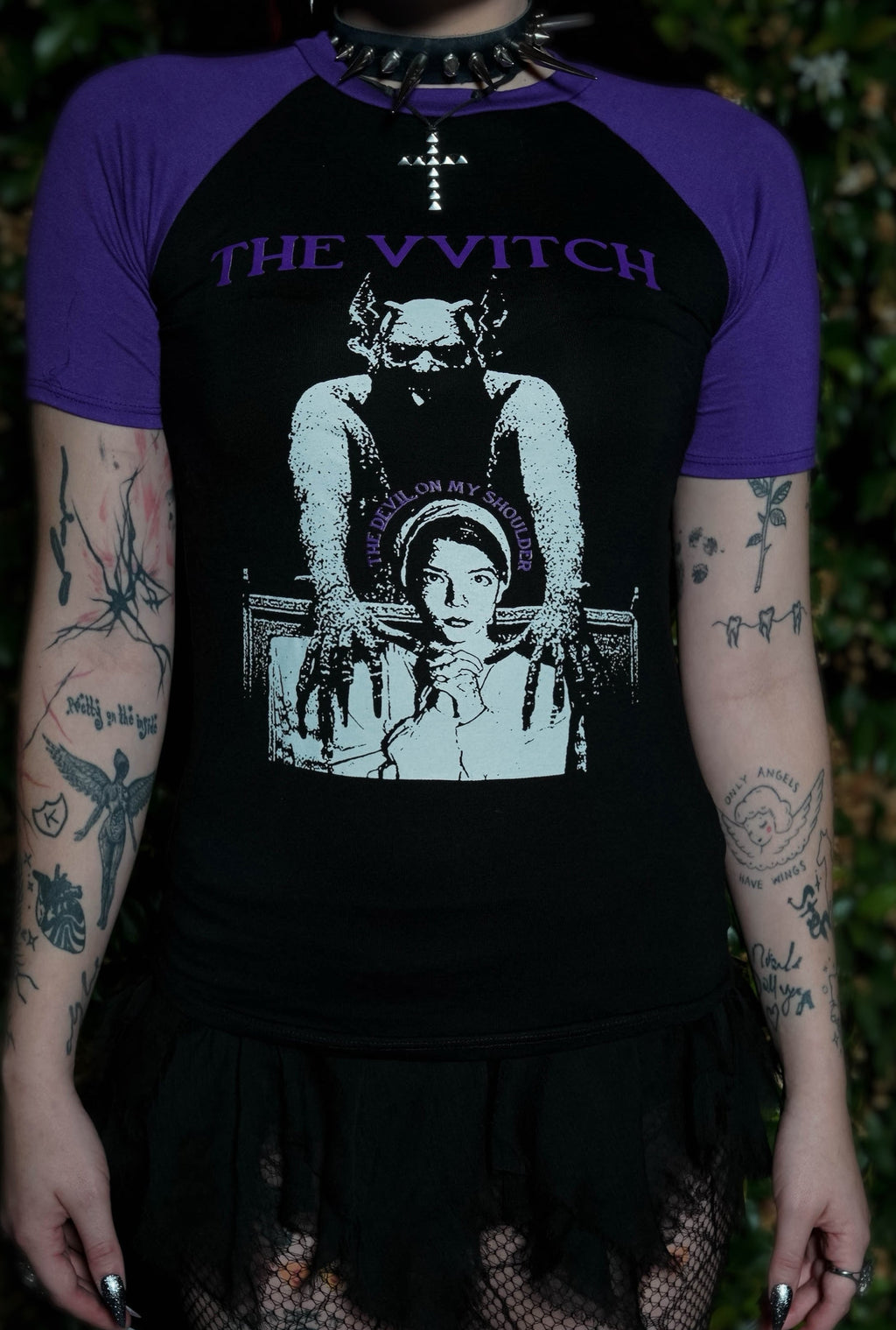 Vera's Eyecandy The Witch Movie Short Sleeve Baseball Tee