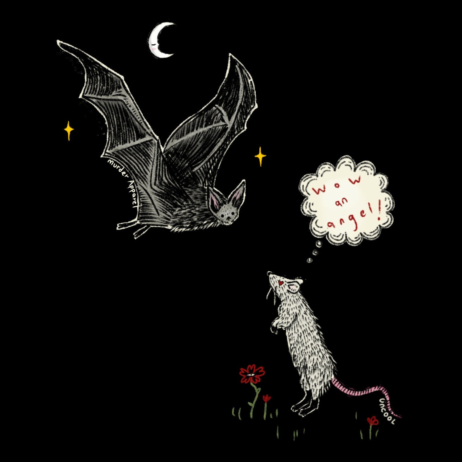 Murder Apparel Wow An Angel T-shirt